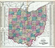 Ohio State Map, Clark County 1875
